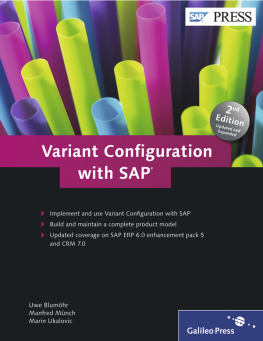 Blumohr Uwe - Variant Configuration with SAP