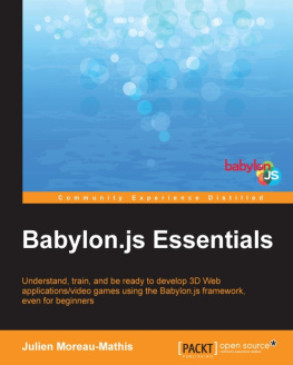 Moreau-Mathis Julien. - Babylon.js Essentials