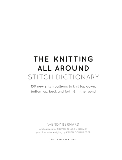 CONTENTS INTRODUCTION IN KNITTING THERE ARE ONLY TWO stitches knit and - photo 3