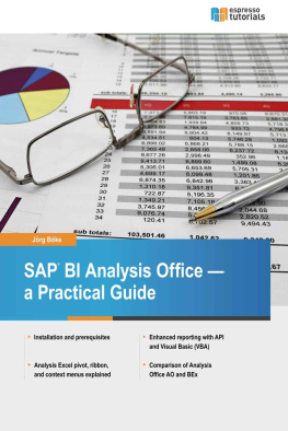 Boeke J. - SAP BI Analysis Office - a Practical Guide