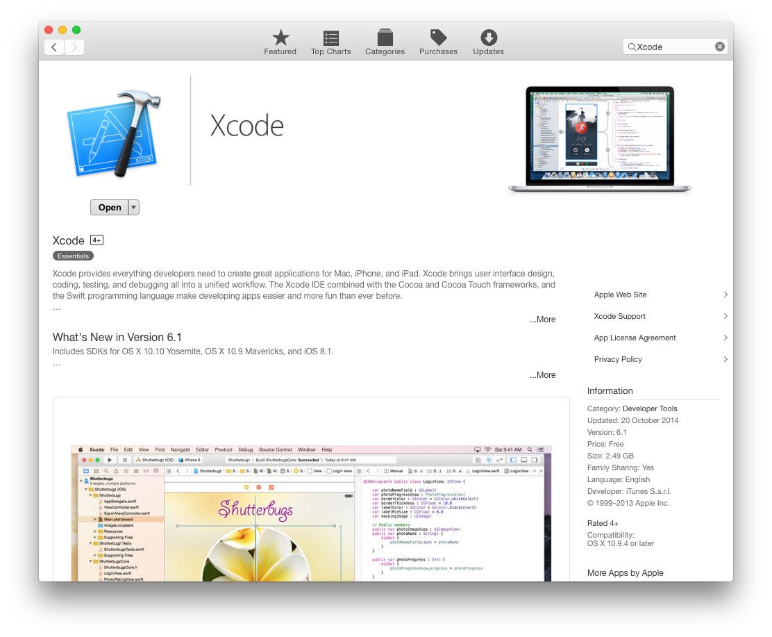 Figure 21 Installing Xcode using the App Store To get started youll need - photo 2