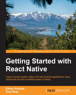 Holmes E. Getting Started with React Native