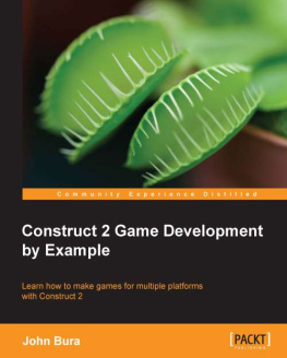 Bura J. Construct 2 Game Development by Example