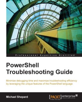 Shepard M. PowerShell Troubleshooting Guide