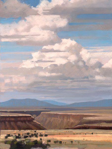 ON A CLEAR DAY YOU CAN SEE FOR MILES Pastel on UART 500 sanded pastel paper - photo 6