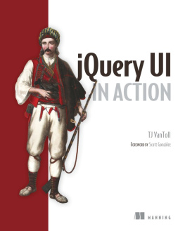 VanToll T.J. jQuery UI in Action