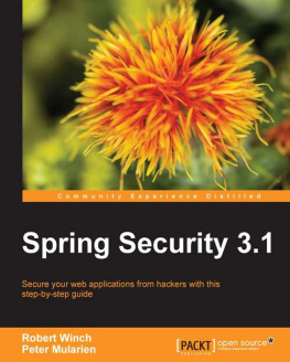 Winch R. - Spring Security 3.1
