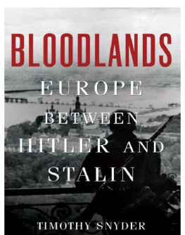 Snyder Timothy. - Bloodlands. Europe Between Hitler and Stalin. Снайдер Тимоти. Земли политые кровью