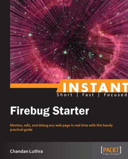 Luthra C. - Instant Firebug Starter