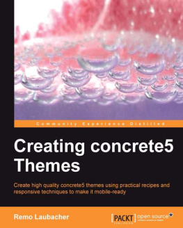 Laubacher R. - Creating concrete5 Themes