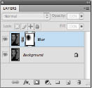 Step 4 With the Blur layer selected in the Layers palette choose Layer Layer - photo 8