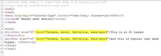 12html This page looks likethis Notice how the font isnow different - photo 4