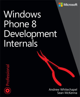 Whitechapel A. Windows Phone 8 Development Internals