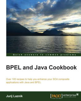 Laznik J. - BPEL and Java Cookbook: Over 100 recipes to help you enhance your SOA composite applications with Java and BPE
