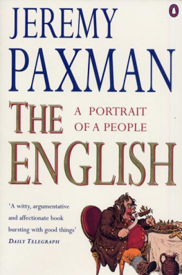 Paxman Jeremy. - The English: A Portrait of a People