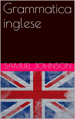 Johnson Samuel. - Grammatica inglese