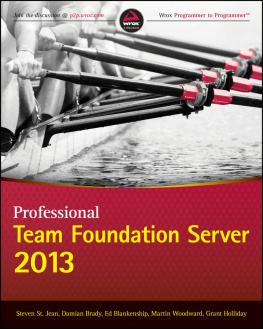 St. Jean S. - Professional Team Foundation Server 2013