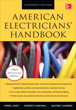 Croft T. American Electricians Handbook