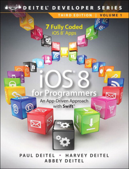 Deitel P. - iOS 8 for Programmers: An App-Driven Approach with Swift