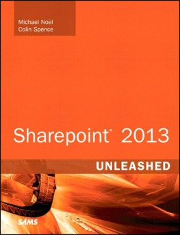 Noel M. - SharePoint 2013 Unleashed