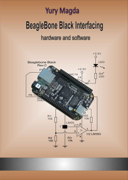 Magda Y. BeagleBone Black Interfacing: hardware and software