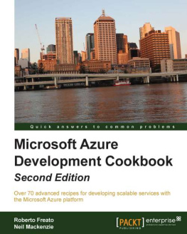 Freato R. - Microsoft Azure Development Cookbook