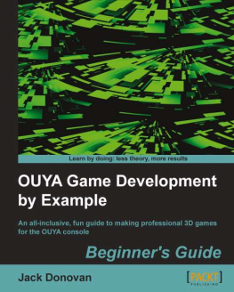 Donovan J. - OUYA Game Development by Example