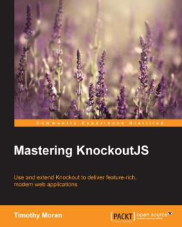 Moran T. - Mastering KnockoutJS