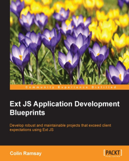 Ramsay C. - Ext JS Application Development Blueprints