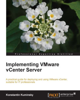 Kuminsky K. - Implementing VMware vCenter Server