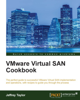 Taylor J. VMware Virtual SAN Cookbook