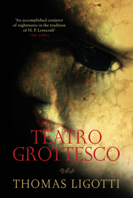 Thomas Ligotti Teatro Grottesco