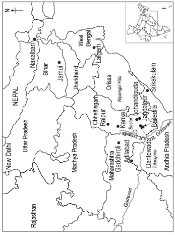 Map not to scale Mr Chidambarams War The low flat-topped hills of south - photo 6