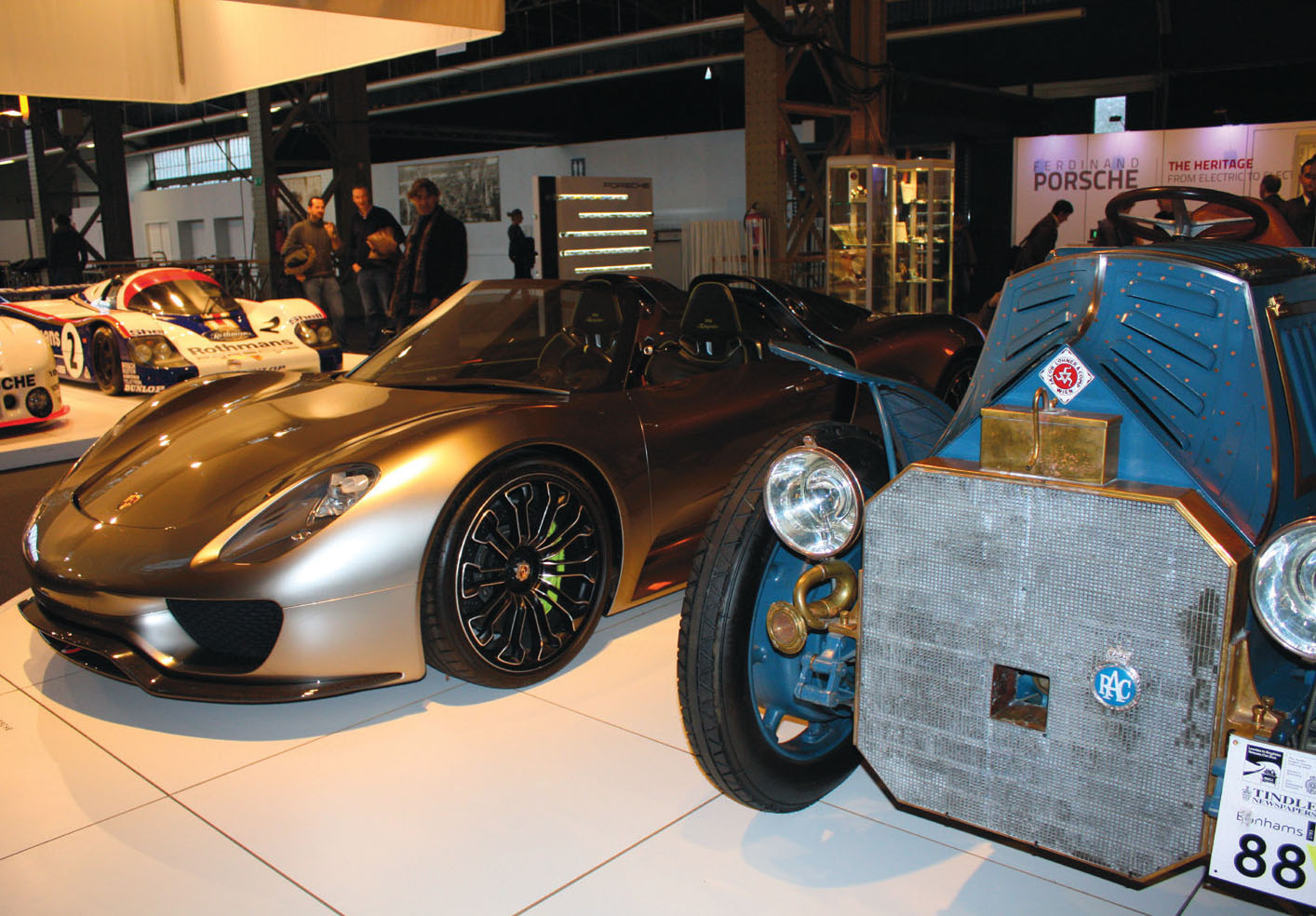 From Electric to Electric More than an hundred years separate the Porsche 918 - photo 7