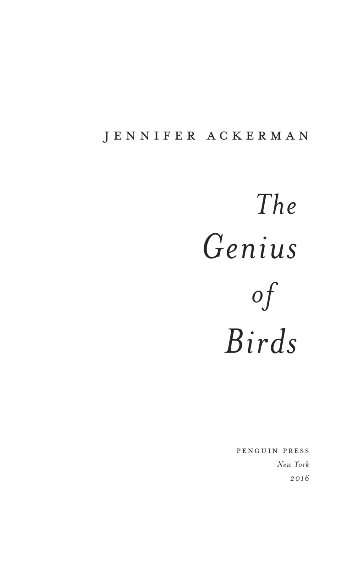 The Genius of Birds - image 2