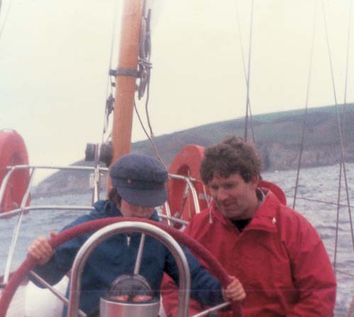 Dad teaching me how to steer to a compass heading He was a great teacher very - photo 5