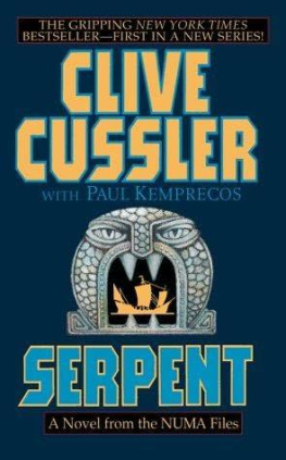 Clive Cussler NUMA 1 Serpent