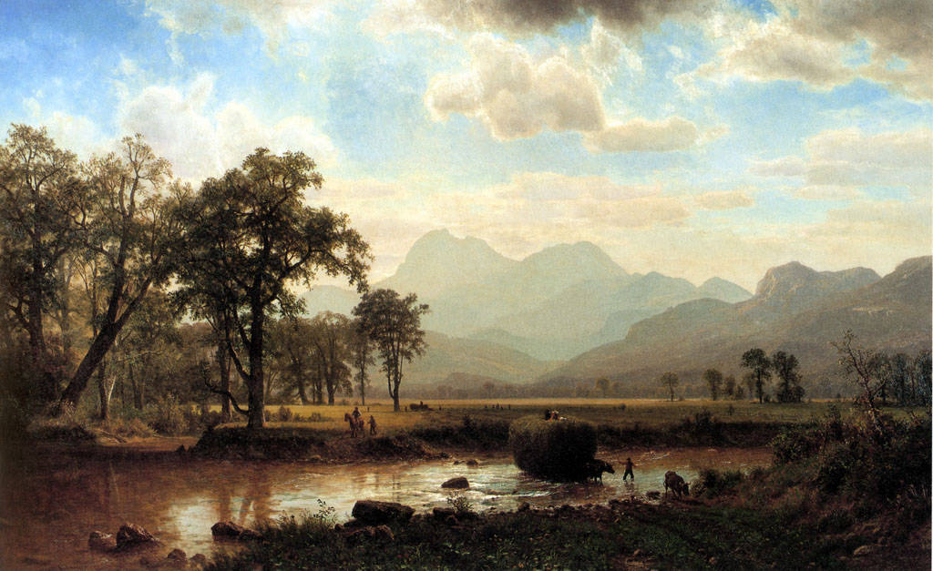 In the Mountains 1867 Oil on canvas Wadsworth Atheneum Hartford Connecticut - photo 17