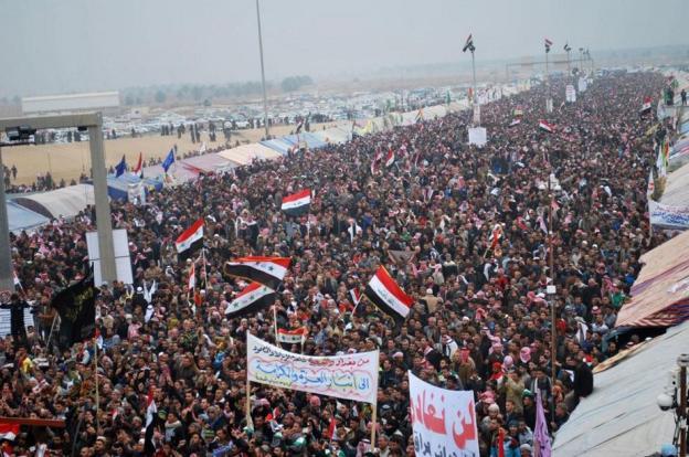 During one of these demonstration a black flag raised among the demonstrator - photo 1