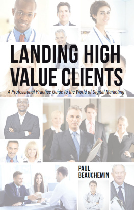 Beauchemin - Landing High-Value Clients