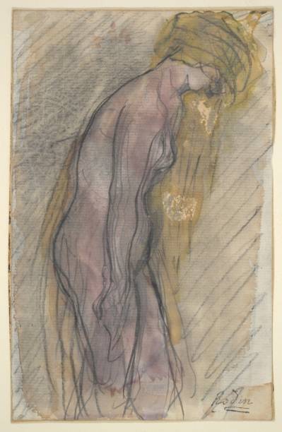 Study of a nude Undated Watercolor with graphite on paper The cathedrals - photo 20