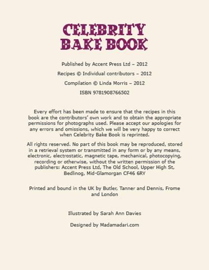 Celebrity Bake Book - photo 1