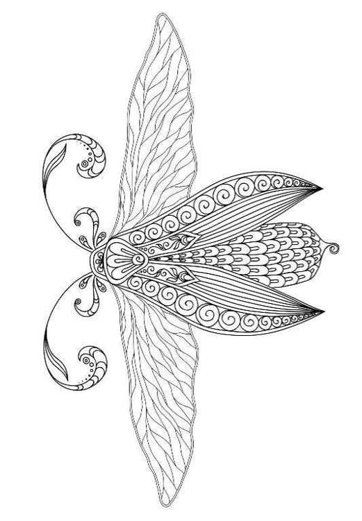 Adult Coloring Books Butterfly Zentangle Patterns 31 Beautiful Stress Relieving Butterfly Coloring Designs - photo 13