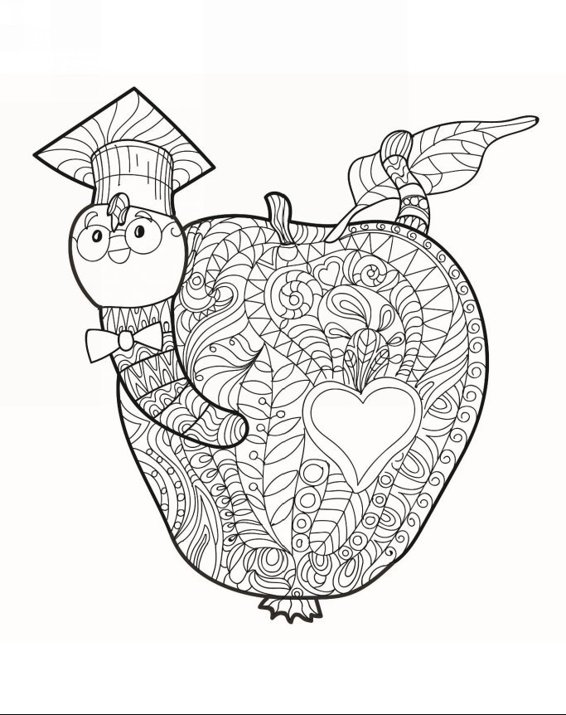 Zendoodle Coloring Colorful Nature 30 Art Therapy Designs with Fruits Vegetables and Butterflies to Color and Exhibit - photo 20