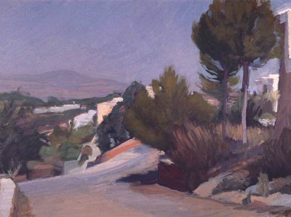 DOMENIC CRETARA ROAD TO IBIZA 1977 OIL ON PAPER 11 15 INCHES 279 381 - photo 7