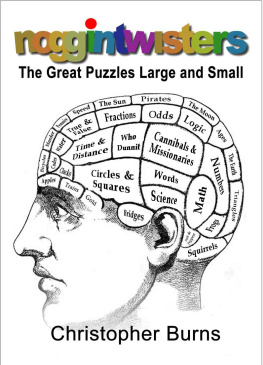 Burns - Noggintwisters: The Great Puzzles Large and Small