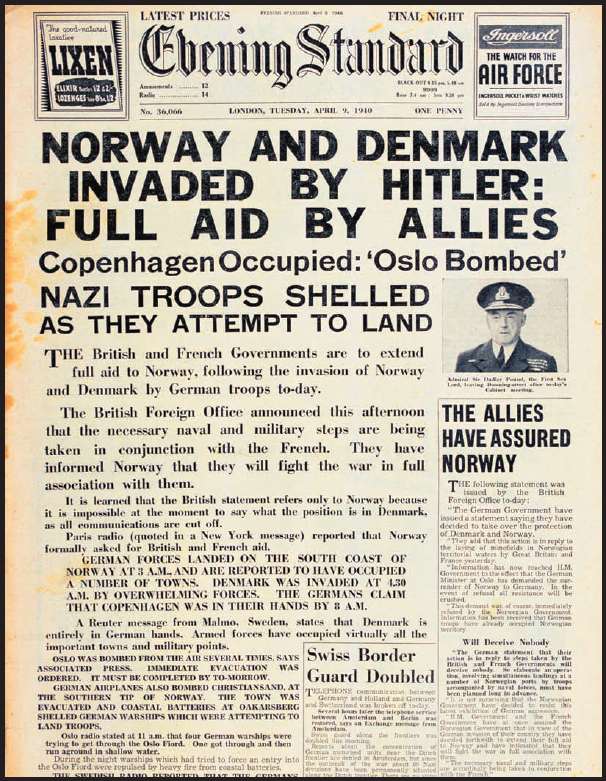 Image Credit Heritage-Images The Image Works When Germany invaded Denmark - photo 5