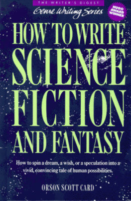 Card How to write Science fiction and Fantasy