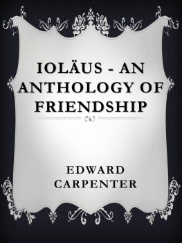 Carpenter Ioläus: An Anthology of Friendship