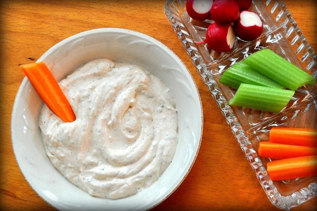 Vegetable Dip 1 pt sour cream 1 tbs white horseradish 1 tbs paprika 1 tbs - photo 2